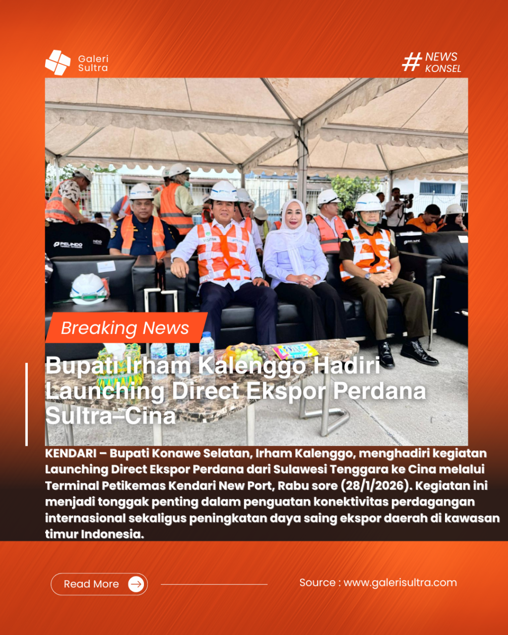 Orange Black and White Modern Breaking News Instagram Post (1)