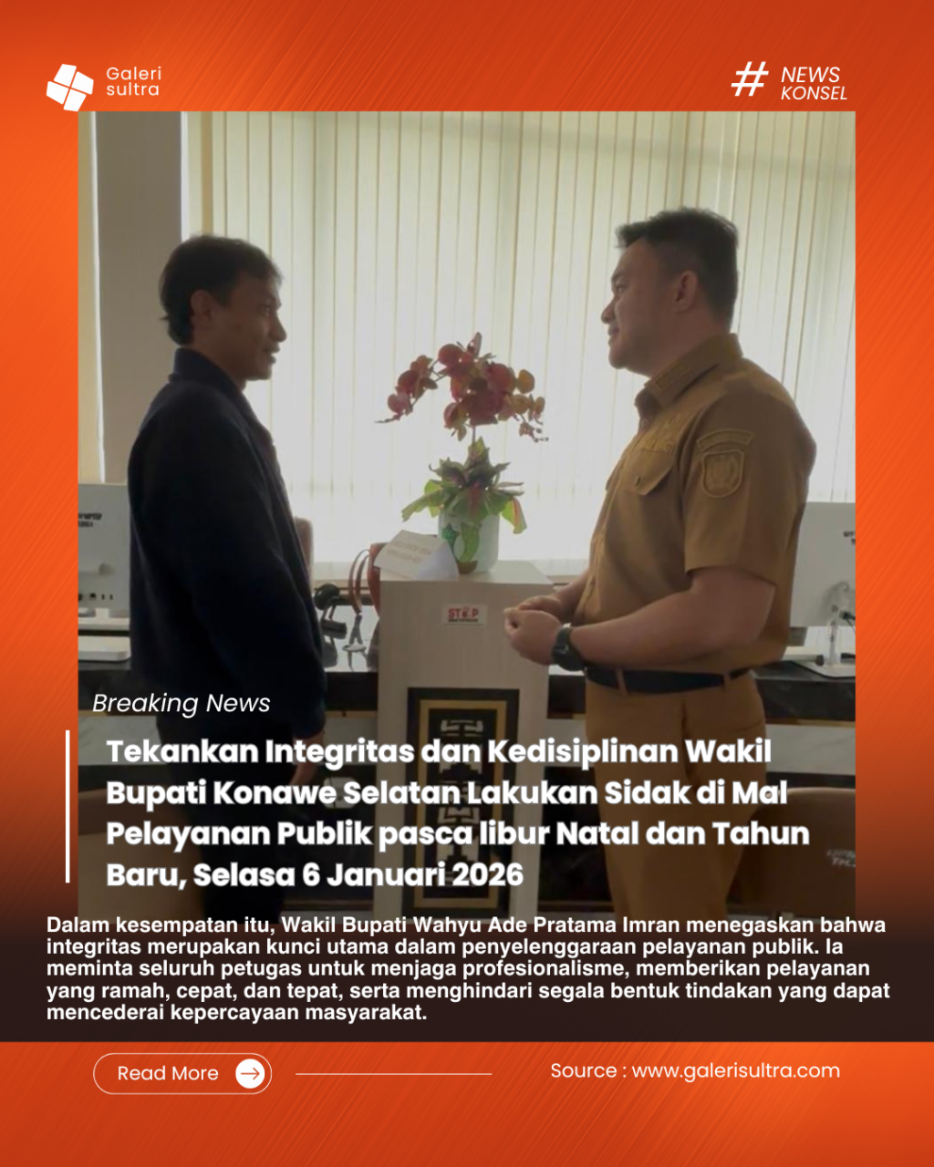 Orange Black and White Modern Breaking News Instagram Post (10)