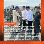 Orange Black and White Modern Breaking News Instagram Post