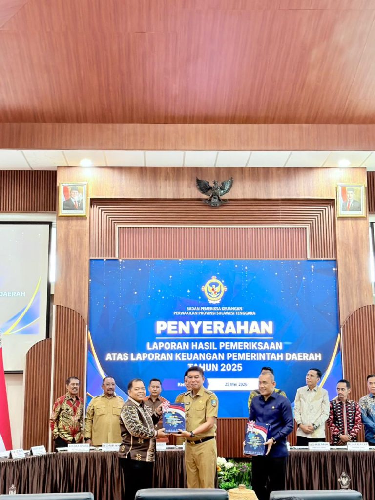 Pemkab Konsel kembali menorehkan prestasi, sukses pertahankan (WTP)