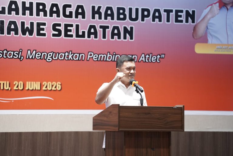 Wahyu Ade Pratama Imran Resmi Nahkodai KONI Konawe Selatan Periode 2026-2030