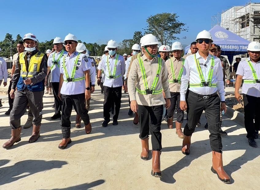 Selaraskan program pusat dan daerah, Gubernur Sultra dan Bupati Konsel Sambut Kunjungan Kerja Menteri Dikti