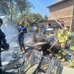 Damkarmat Konawe Selatan Padamkan Kebakaran Lahan Seluas 2 Hektare di Desa Puosu Jaya